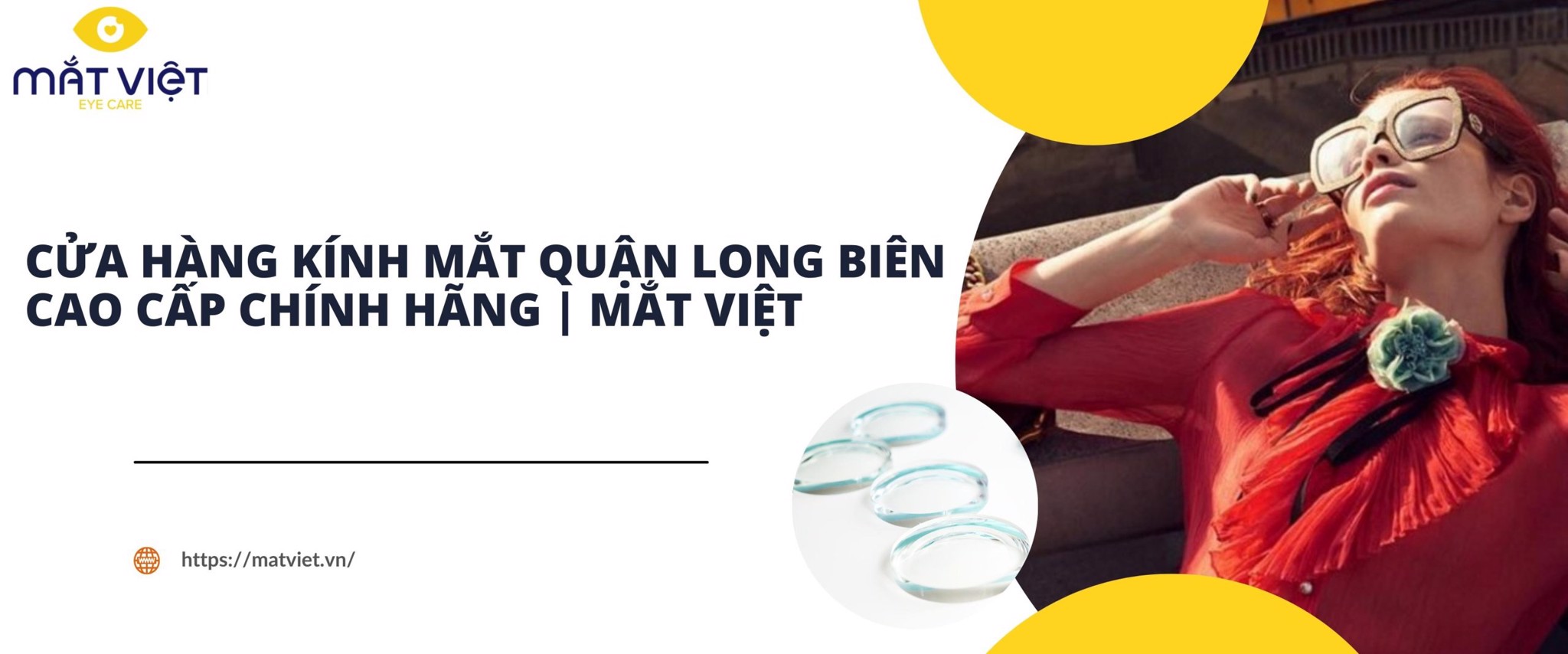 Cửa hàng gọng kính quận Long Biên