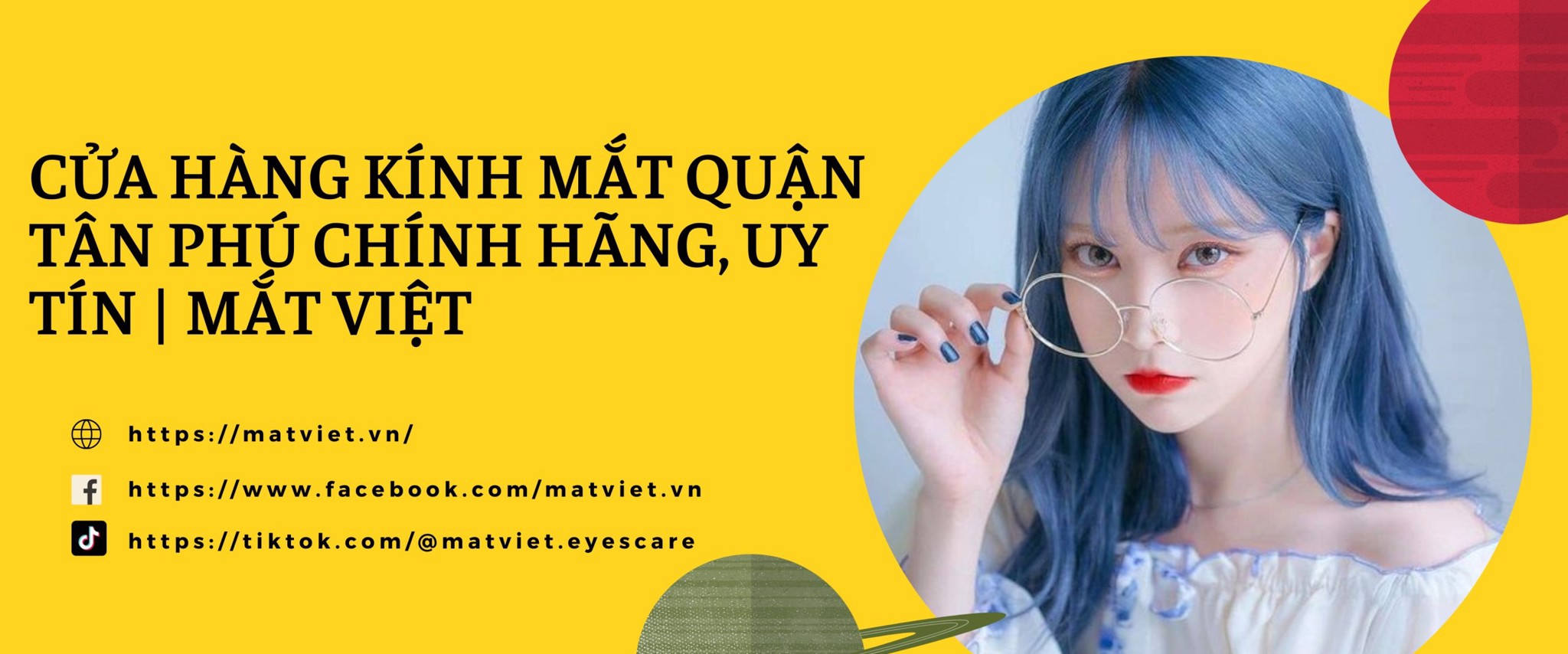 cửa hàng gọng kính quận Tân Phú