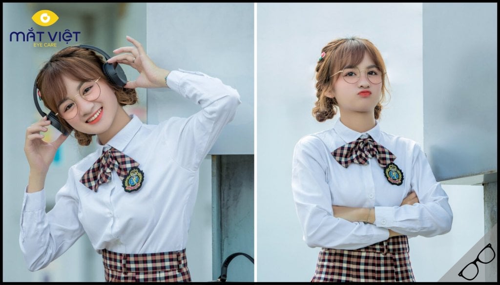 Đeo mắt kính đẹp Đeo mắt kính đẹp
