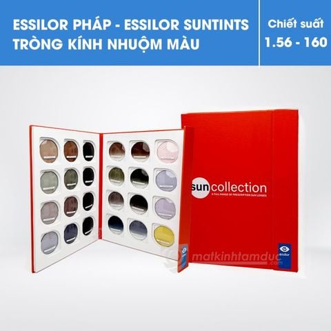 Tròng kính nhuộm màu Essilor Suntints