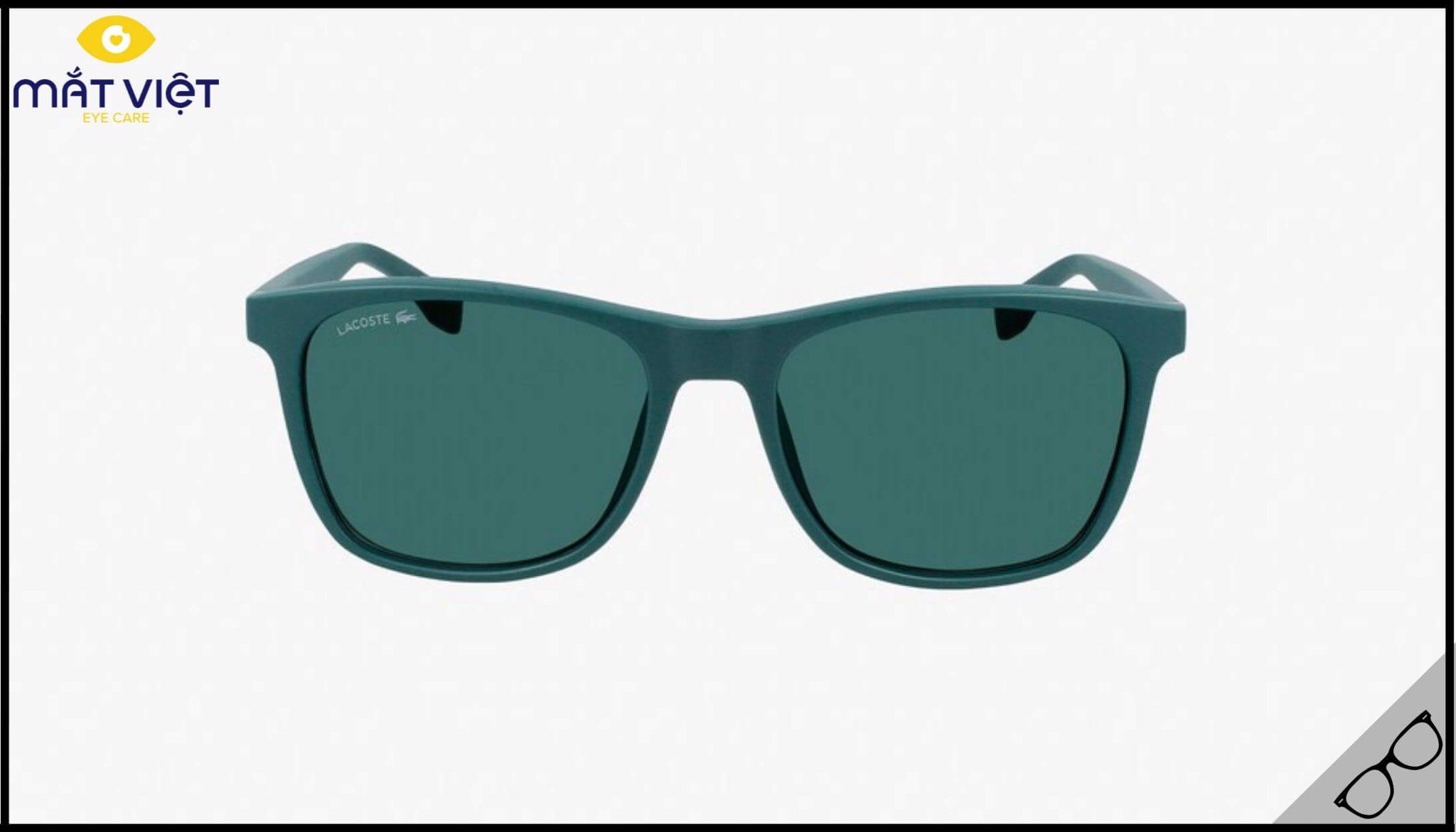 Kính mát Lacoste Rectangle L.12.12 Matte Green