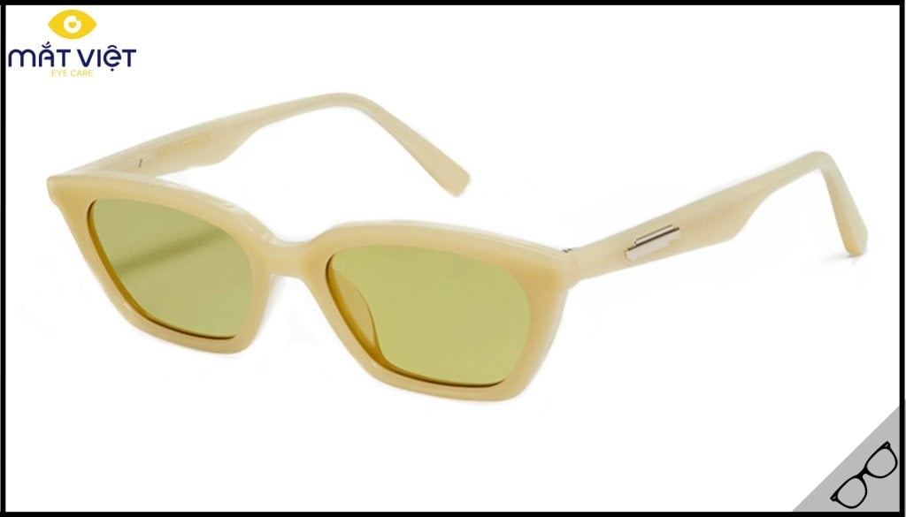 Gọng kính Monster Yellow Loti Y1 Rectangular Sunglasses