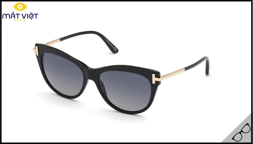 Tròng kính Polarized TOM FORD Kira Polarized Sunglasses