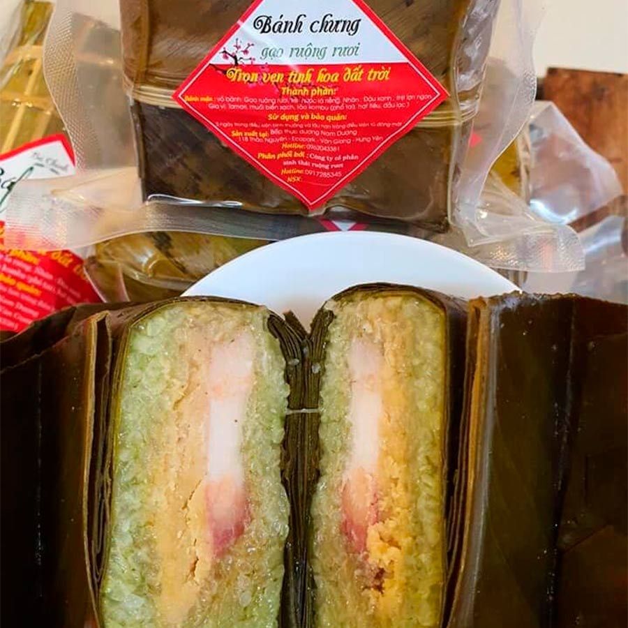  [Hải Phòng] Bánh chưng truyền thống (600gr) 
