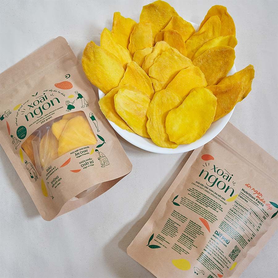  [NHA TRANG] Hello Mango - Xoài Nha Trang sấy dẻo 
