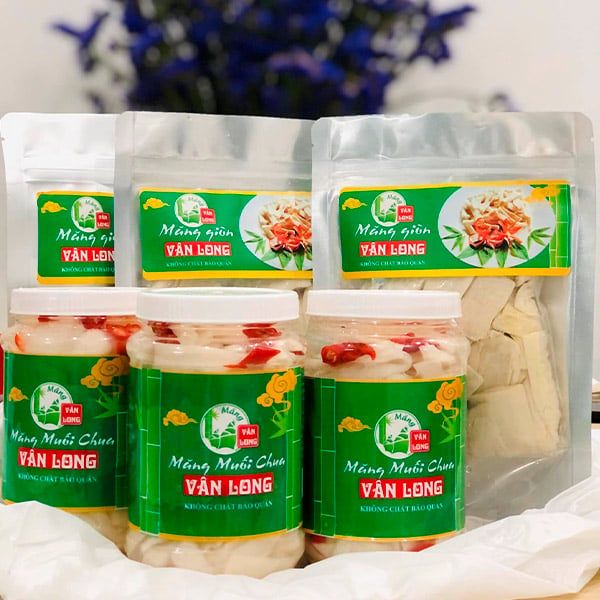  [Gia Lai] Măng giòn muối chua Vân Long 