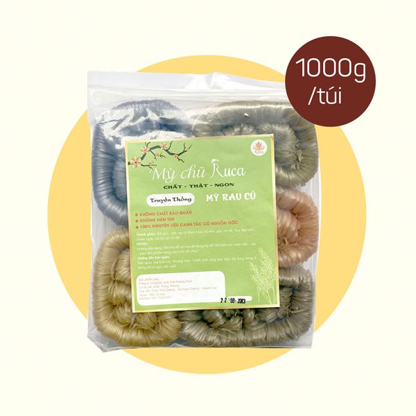  [Bắc Giang] Mỳ Chũ Ruca rau củ (1000gr) 