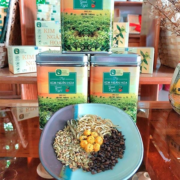  [An Giang] Trà kim ngân hoa - good night (6gr x 14 gói/hộp) 