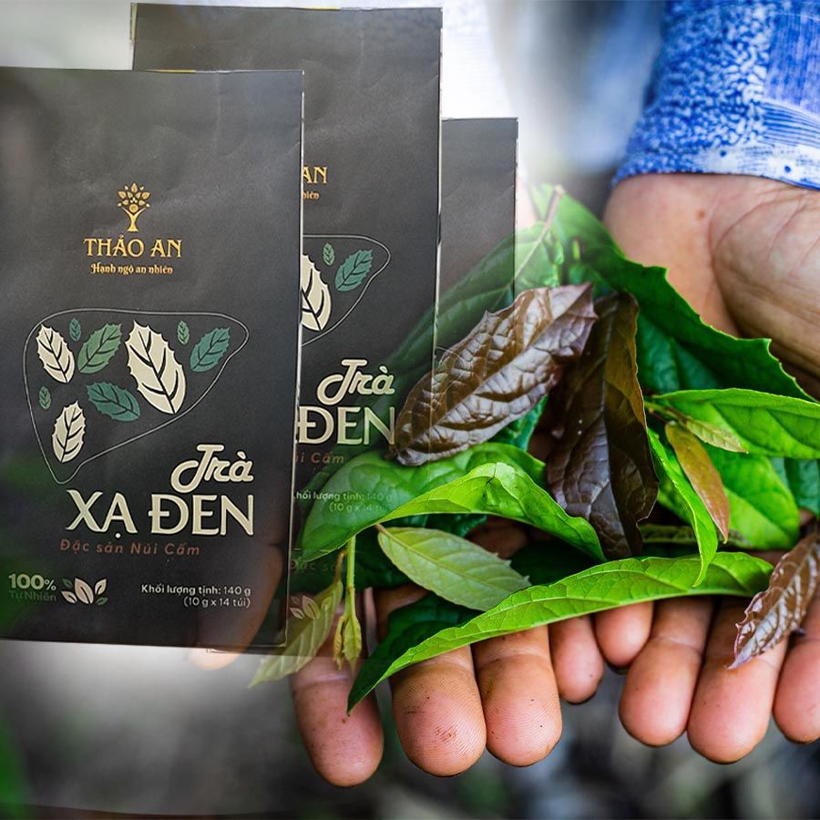  [An Giang] Trà xạ đen (dạng lá) 