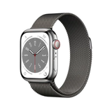 Apple Watch Series 8 45mm 4G viền thép dây thép | Chính hãng VN/A