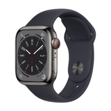 Apple Watch Series 8 45mm 4G viền thép dây cao su | Chính Hãng VN/A