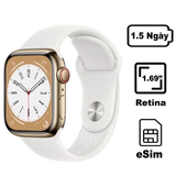 Apple Watch Series 8 41mm 4G viền thép dây cao su | Chính hãng VN/A