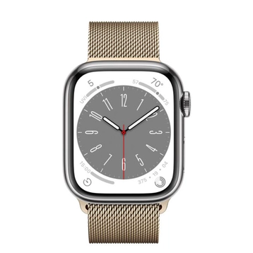 Apple Watch Series 8 41mm 4G viền thép dây thép | Chính Hãng VN/A