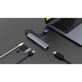 CỔNG CHUYỂN HYPERDRIVE BAR 6 IN 1 USB-C HUB FOR MACBOOK, SURFACE, PC & DEVICES