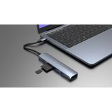 CỔNG CHUYỂN HYPERDRIVE BAR 6 IN 1 USB-C HUB FOR MACBOOK, SURFACE, PC & DEVICES