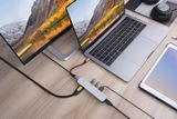 CỔNG CHUYỂN HYPERDRIVE 4K HDMI 6-IN-1 USB-C HUB FOR MACBOOK, IPAD, SURFACE, ULTRABOOK, CHROMEBOOK, PC & USB-C DEVICES
