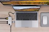 CỔNG CHUYỂN HYPERDRIVE SLIM 8 IN 1 USB-C HUB FOR MACBOOK, IPAD, SURFACE, PC & DEVICES