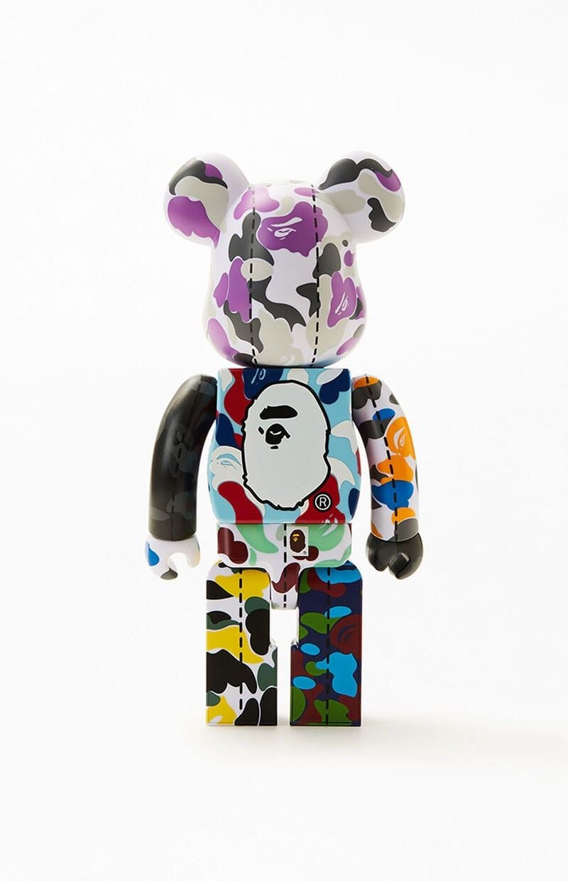  Bearbrick Bape ® Camo 28th Anniversary Multi #1 400% Đồ Chơi Mô Hình Cao Cấp 