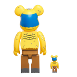  Bearbrick The Simpsons Cyclops 100% & 400% Đồ Chơi Mô Hình Cao Cấp 