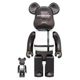  Bearbrick Medicom Toy Plus Đồ Chơi Mô Hình Cao Cấp Phiên Bản Black Chrome Size 1000% Chính Hãng 