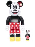  Bearbrick Minnie Mouse 100% & 400% Đồ Chơi Mô Hình Cao Cấp 