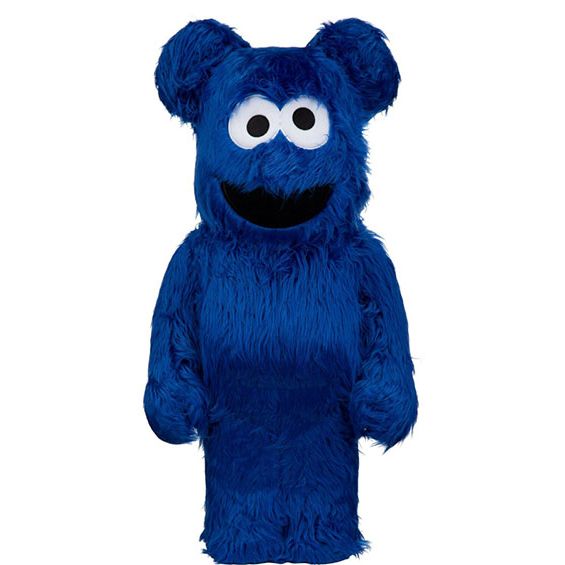  Bearbrick Cookie Monster Costume Đồ Chơi Mô Hình Cao Cấp Size 1000% Chính Hãng 