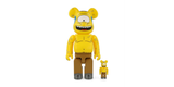  Bearbrick The Simpsons Cyclops 100% & 400% Đồ Chơi Mô Hình Cao Cấp 