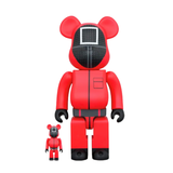  Bearbrick SQ Square 100% & 400% Đồ Chơi Mô Hình Cao Cấp 