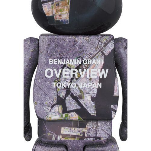  Bearbrick Benjamin Grant Overview Tokyo 100% & 400% Đồ Chơi Mô Hình Cao Cấp 