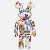  Bearbrick Andy Warhol x JEAN-MICHEL BASQUIAT #4 Đồ Chơi Mô Hình Cao Cấp Size 1000% Chính Hãng 