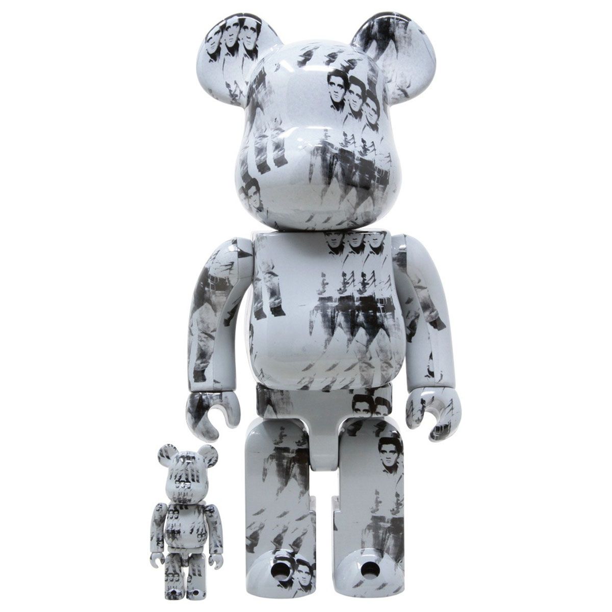  Bearbrick Andy Warhol's Elvis Presley Đồ Chơi Mô Hình Cao Cấp Size 1000％ Chính Hãng 