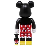  Bearbrick Minnie Mouse 100% & 400% Đồ Chơi Mô Hình Cao Cấp 