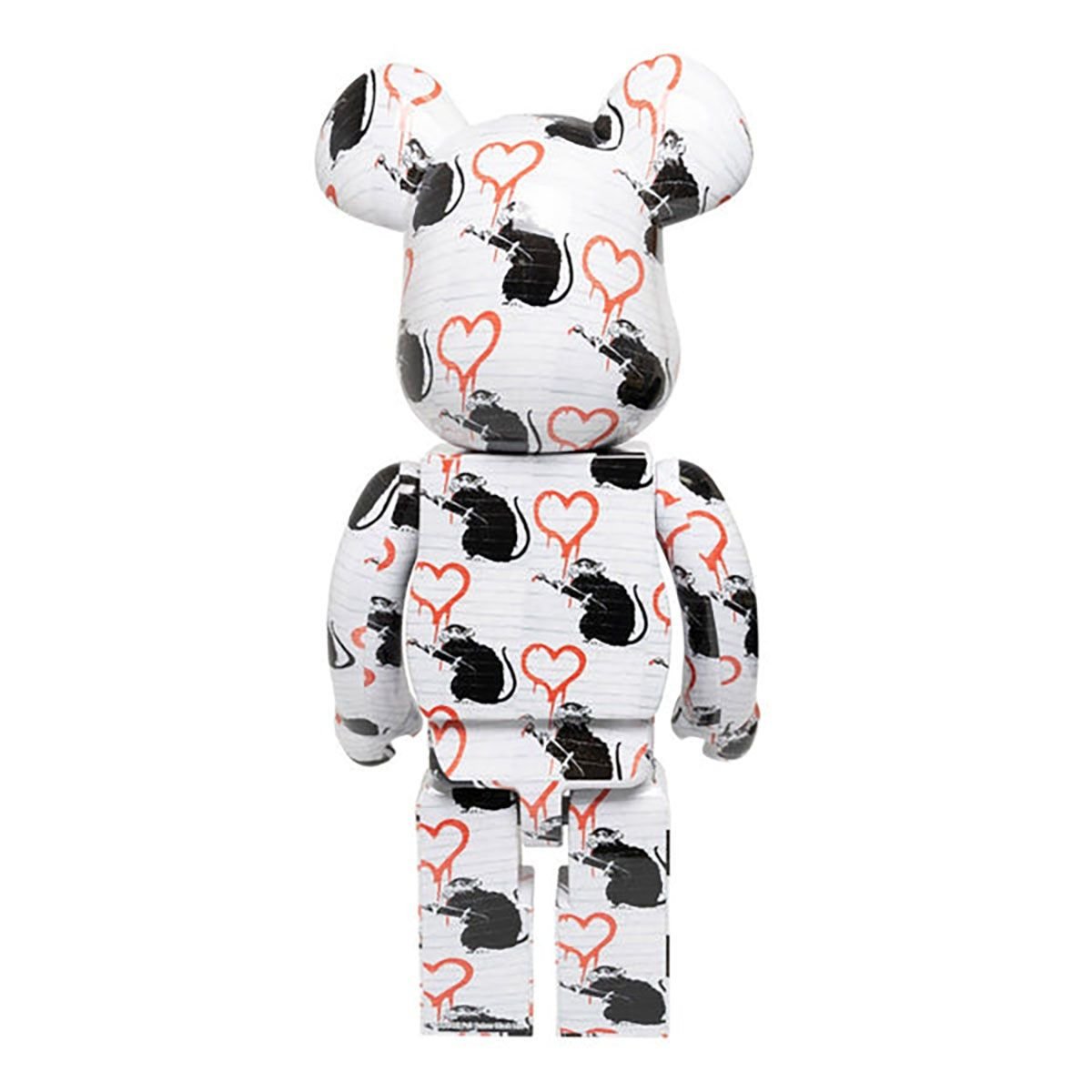  Bearbrick Love Rat Đồ Chơi Mô Hình Cao Cấp Size 1000％ Chính Hãng 