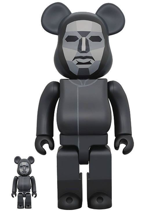  Bearbrick Squid Game Frontman 100% & 400% Đồ Chơi Mô Hình Cao Cấp 