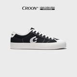 [CHÍNH HÃNG] Giày Sneaker CROON CR16 Unisex - Màu Đen 