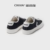  [CHÍNH HÃNG] Giày Sneaker CROON CR16 Unisex - Màu Đen 
