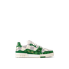  Giày LV Trainer Màu Xanh Lá 