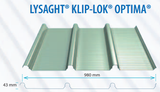 Tôn lợp LYSAGHT® KLIPLOK® OPTIMA