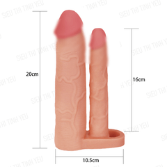 Bao cao su Lovetoy Pleasure X Tender dài thêm 5cm có hai đầu