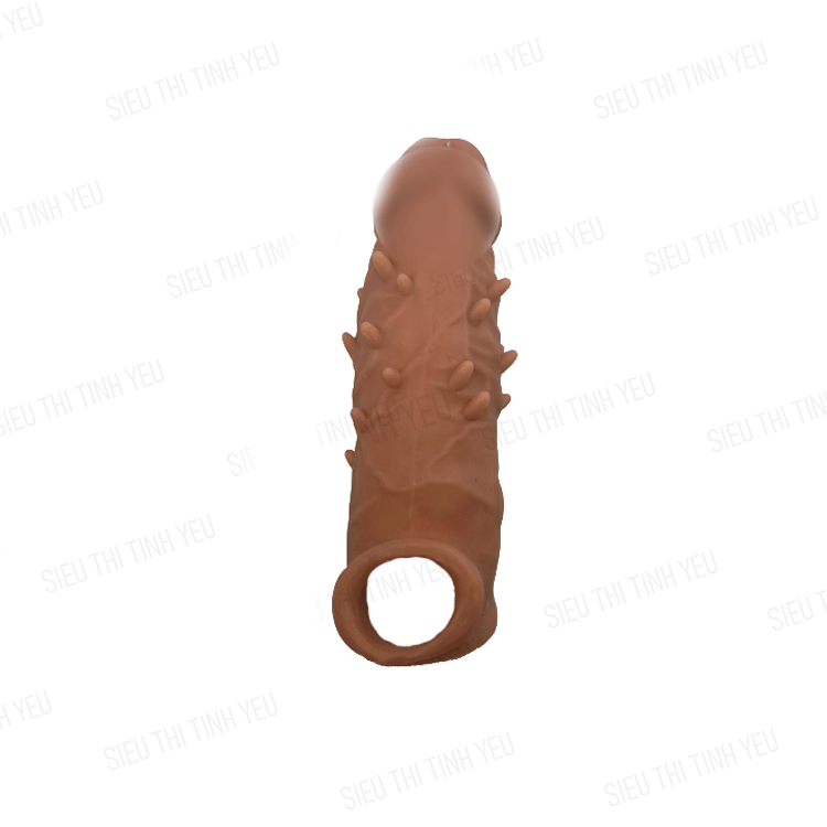 Bao cao su Top Notch dài 16cm có gân gai quai đeo