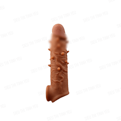 Bao cao su Top Notch dài 16cm có gân gai quai đeo