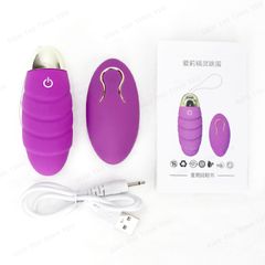Trứng rung Man Nuo điều khiển từ xa 10 chế độ rung dùng sạc