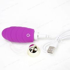 Trứng rung Man Nuo điều khiển từ xa 10 chế độ rung dùng sạc