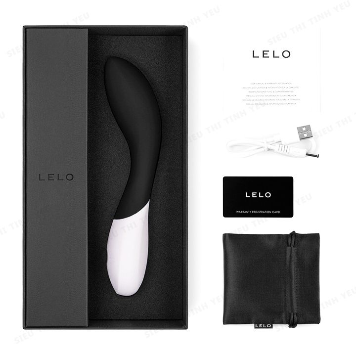 Dương vật giả cao cấp LeLo Mona Wave chuyển động theo sóng 8 chế độ rung dùng sạc