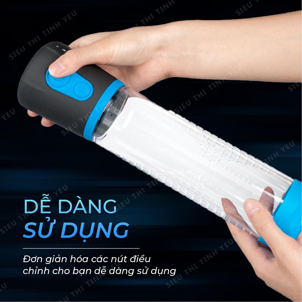 Máy tập dương vật Penis Pump tự động