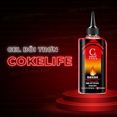 Gel bôi trơn Cokelife nóng ấm chai 85ml