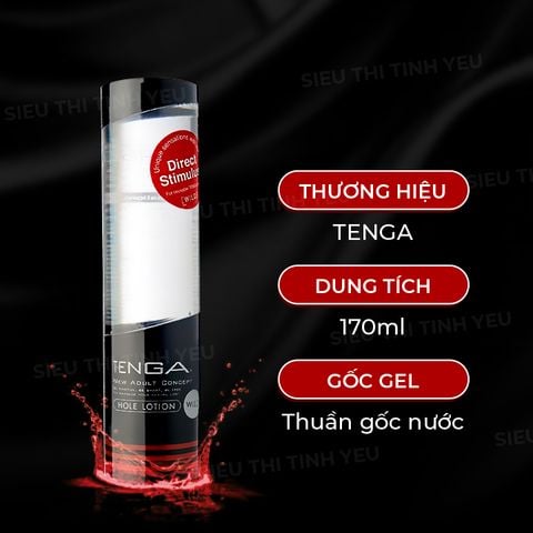 Gel bôi trơn Tenga Direct Stimulus Wild gốc nước cao cấp chai 170ml