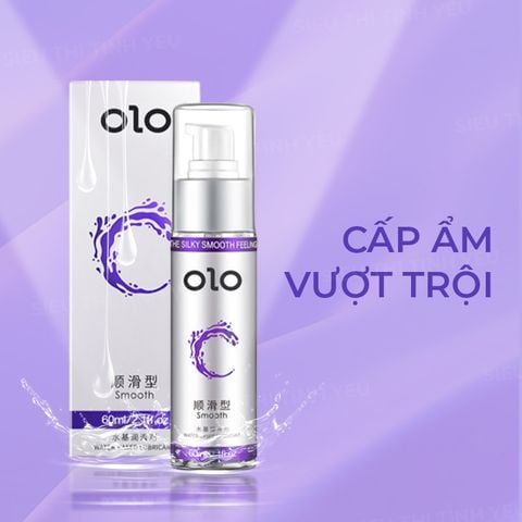 Gel bôi trơn OLO Smooth tinh chất lô hội chai 60ml