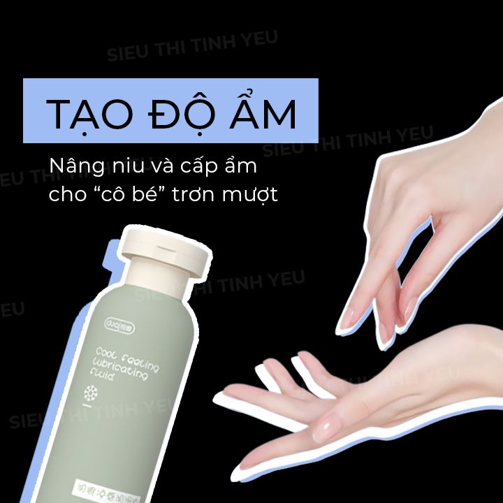 Gel bôi trơn Duai Cool Feeling mát lạnh Chai 200ml