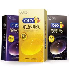 Bao cao su OLO Ultrathin Long Love siêu mỏng kéo dài thời gian Hộp 10 cái